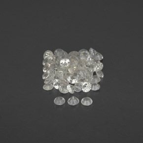 Achetez naturel ct blanc saphir gems, coupe roude, en provenance sri lanka (ceylan) chez gemselect. en stock, livraison internationale!