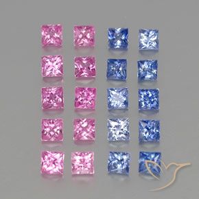Shop natural 2.84ct Multicolore Saphir gems, Carré, from Madagascar at GemSelect. In stock, global shipping!