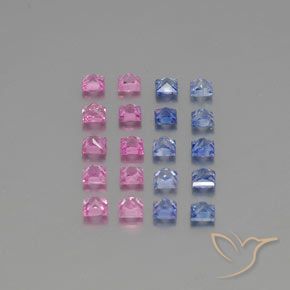 Shop natural 2.84ct Multicolore Saphir gems, Carré, from Madagascar at GemSelect. In stock, global shipping!