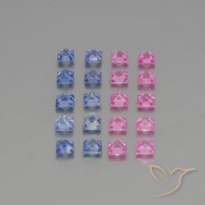 Shop natural 3.35ct Multicolore Saphir gems, Carré, from Madagascar at GemSelect. In stock, global shipping!