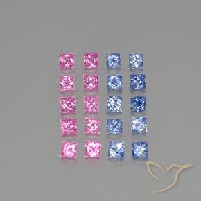 Shop natural 2.50ct Multicolore Saphir gems, Carré, from Madagascar at GemSelect. In stock, global shipping!