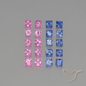 Shop natural 2.65ct Multicolore Saphir gems, Carré, from Madagascar at GemSelect. In stock, global shipping!