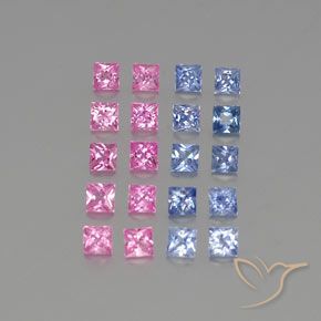 Shop natural 3.33ct Multicolore Saphir gems, Carré, from Madagascar at GemSelect. In stock, global shipping!