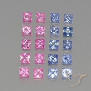 Shop natural 3.33ct Multicolore Saphir gems, Carré, from Madagascar at GemSelect. In stock, global shipping!