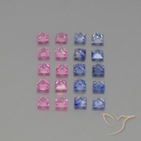 Shop natural 3.40ct Multicolore Saphir gems, Carré, from Madagascar at GemSelect. In stock, global shipping!