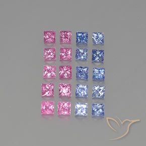 Shop natural 3.12ct Multicolore Saphir gems, Carré, from Madagascar at GemSelect. In stock, global shipping!