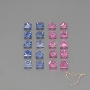 Shop natural 3.71ct Multicolore Saphir gems, Carré, from Madagascar at GemSelect. In stock, global shipping!