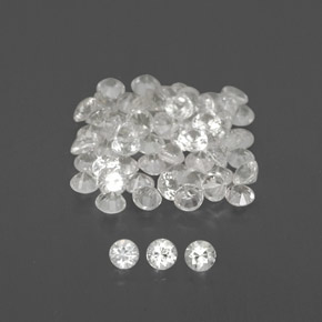 Achetez naturel ct blanc saphir gems, coupe roude, en provenance sri lanka (ceylan) chez gemselect. en stock, livraison internationale!