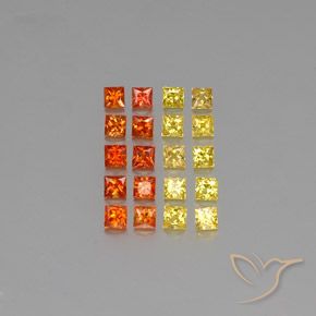 Shop natural 2.83ct Multicolore Saphir gems, Carré, from Tanzanie at GemSelect. In stock, global shipping!