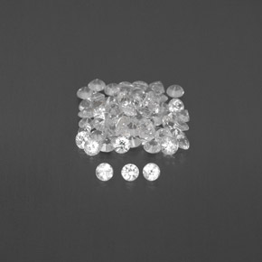 Achetez naturel ct blanc saphir gems, coupe roude, en provenance sri lanka (ceylan) chez gemselect. en stock, livraison internationale!