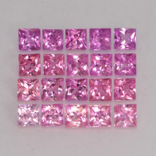 Achetez naturel 2,29ct multicolore saphir gems, carré, en provenance tanzanie chez gemselect. en stock, livraison internationale!