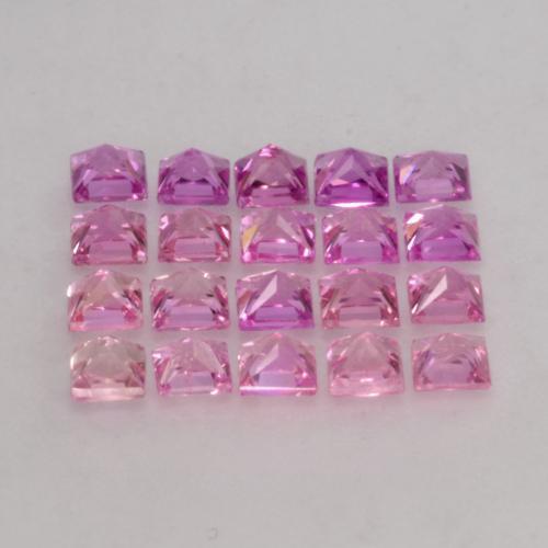 Achetez naturel 2,29ct multicolore saphir gems, carré, en provenance tanzanie chez gemselect. en stock, livraison internationale!