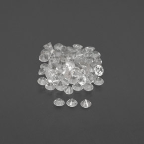 Achetez naturel ct blanc saphir gems, coupe roude, en provenance sri lanka chez gemselect. en stock, livraison internationale!