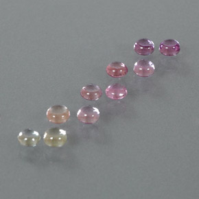 Achetez naturel 1,98ct multicolore saphir gems, coupe roude, en provenance madagascar chez gemselect. en stock, livraison internationale!