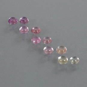 Achetez naturel 1,98ct multicolore saphir gems, coupe roude, en provenance madagascar chez gemselect. en stock, livraison internationale!