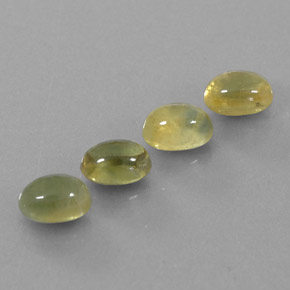 Achetez naturel 3,67ct vert saphir gems, transparent, en provenance thaïlande chez gemselect. en stock, livraison internationale!