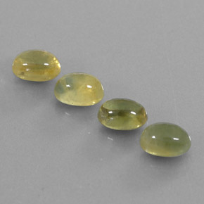 Achetez naturel 3,67ct vert saphir gems, transparent, en provenance thaïlande chez gemselect. en stock, livraison internationale!