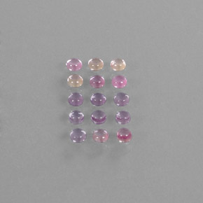 Achetez naturel 2,73ct multicolore saphir gems, coupe roude, en provenance madagascar chez gemselect. en stock, livraison internationale!
