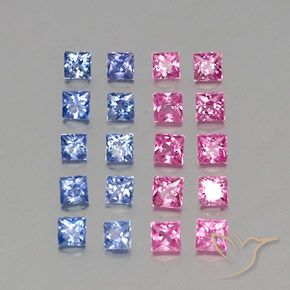Shop natural 2.03ct Multicolore Saphir gems, Carré, from Madagascar at GemSelect. In stock, global shipping!
