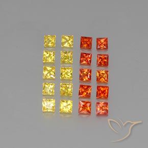 Shop natural 2.79ct Multicolore Saphir gems, Carré, from Tanzanie at GemSelect. In stock, global shipping!