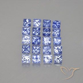 Achetez naturel 3,14ct bleue saphir gems, carré, en provenance madagascar chez gemselect. en stock, livraison internationale!