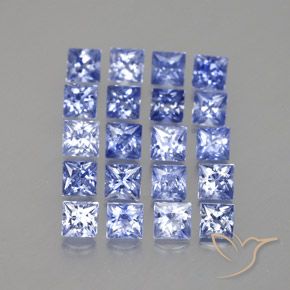 Achetez naturel 3,14ct bleue saphir gems, carré, en provenance madagascar chez gemselect. en stock, livraison internationale!