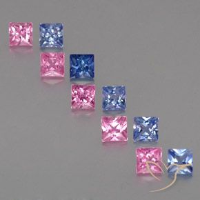 Shop natural 2.65ct Multicolore Saphir gems, Carré, from Madagascar at GemSelect. In stock, global shipping!