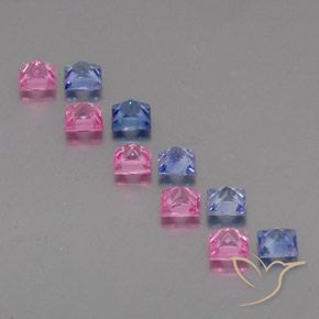 Shop natural 2.65ct Multicolore Saphir gems, Carré, from Madagascar at GemSelect. In stock, global shipping!