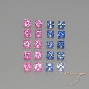 Shop natural 4.74ct Multicolore Saphir gems, Carré, from Madagascar at GemSelect. In stock, global shipping!