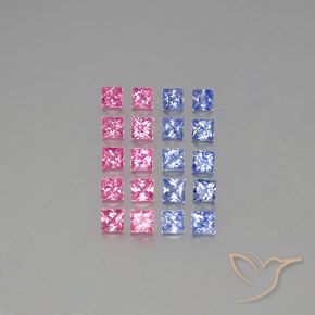 Shop natural 3.09ct Multicolore Saphir gems, Carré, from Madagascar at GemSelect. In stock, global shipping!