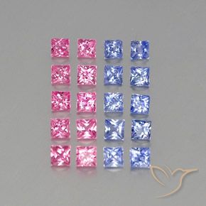 Shop natural 3.09ct Multicolore Saphir gems, Carré, from Madagascar at GemSelect. In stock, global shipping!