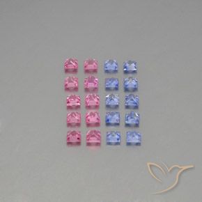 Shop natural 3.09ct Multicolore Saphir gems, Carré, from Madagascar at GemSelect. In stock, global shipping!