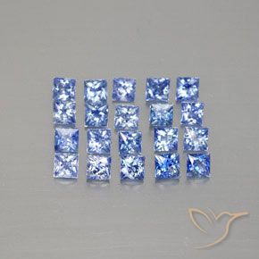 Achetez naturel 2,53ct bleue saphir gems, carré, en provenance madagascar chez gemselect. en stock, livraison internationale!