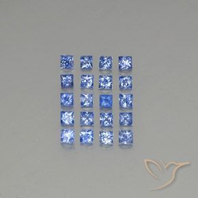 Achetez naturel 1,86ct bleue saphir gems, carré, en provenance madagascar chez gemselect. en stock, livraison internationale!
