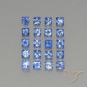 Achetez naturel 1,86ct bleue saphir gems, carré, en provenance madagascar chez gemselect. en stock, livraison internationale!