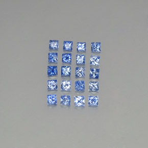 Achetez naturel ct bleue saphir gems, carré, en provenance madagascar chez gemselect. en stock, livraison internationale!