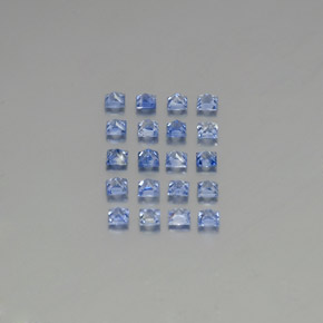 Achetez naturel ct bleue saphir gems, carré, en provenance madagascar chez gemselect. en stock, livraison internationale!
