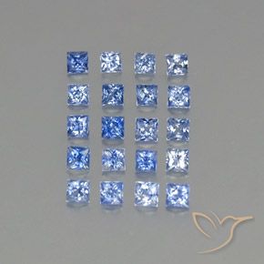 Achetez naturel 1,66ct bleue saphir gems, carré, en provenance madagascar chez gemselect. en stock, livraison internationale!
