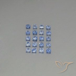 Achetez naturel 1,66ct bleue saphir gems, carré, en provenance madagascar chez gemselect. en stock, livraison internationale!