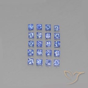 Achetez naturel 1,75ct bleue saphir gems, carré, en provenance madagascar chez gemselect. en stock, livraison internationale!