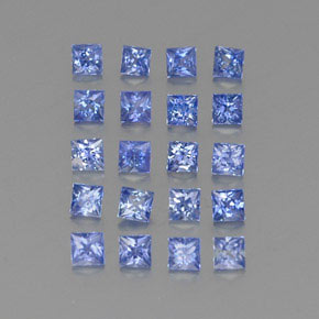Achetez naturel ct bleue saphir gems, carré, en provenance madagascar chez gemselect. en stock, livraison internationale!