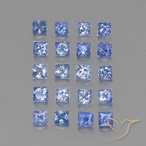 Achetez naturel 1,74ct bleue saphir gems, carré, en provenance madagascar chez gemselect. en stock, livraison internationale!