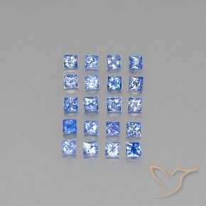 Shop natural 1.80ct Bleu pastel Saphir gems, Carré, from Madagascar at GemSelect. In stock, global shipping!