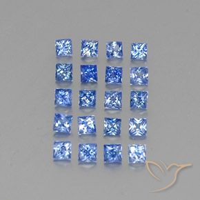 Achetez naturel 1,89ct bleue saphir gems, carré, en provenance madagascar chez gemselect. en stock, livraison internationale!