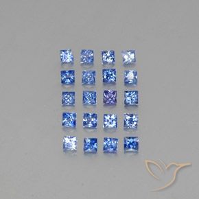 Achetez naturel 1,77ct bleue saphir gems, carré, en provenance madagascar chez gemselect. en stock, livraison internationale!