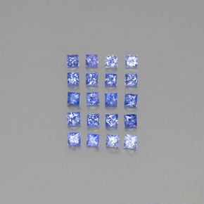 Achetez naturel 1,63ct bleue saphir gems, carré, en provenance madagascar chez gemselect. en stock, livraison internationale!