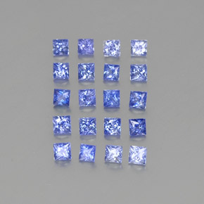 Achetez naturel 1,63ct bleue saphir gems, carré, en provenance madagascar chez gemselect. en stock, livraison internationale!