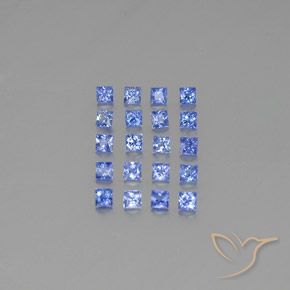 Achetez naturel 1,55ct bleue saphir gems, carré, en provenance madagascar chez gemselect. en stock, livraison internationale!