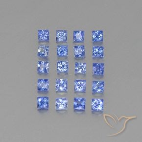 Achetez naturel 1,55ct bleue saphir gems, carré, en provenance madagascar chez gemselect. en stock, livraison internationale!