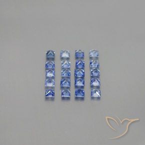 Achetez naturel 1,52ct bleue saphir gems, carré, en provenance madagascar chez gemselect. en stock, livraison internationale!